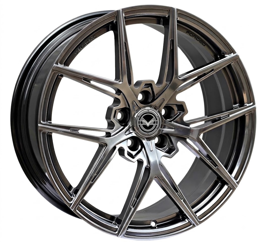 ล้อแม็ก ล้อแม็ก Forged V-Racing VRF503 5รู114/112 ET35 ไฮเปอร์แบล็ค กว้าง8.5 ขอบ19นิ้ว
