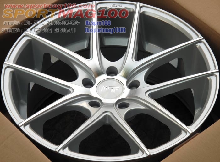 ล้อแม็ก แม็กซ์ใหม่ USA NICHE Targa สำหรับซีรีย์3-5ใหม่ F8.5 R9.5-19นิ้ว