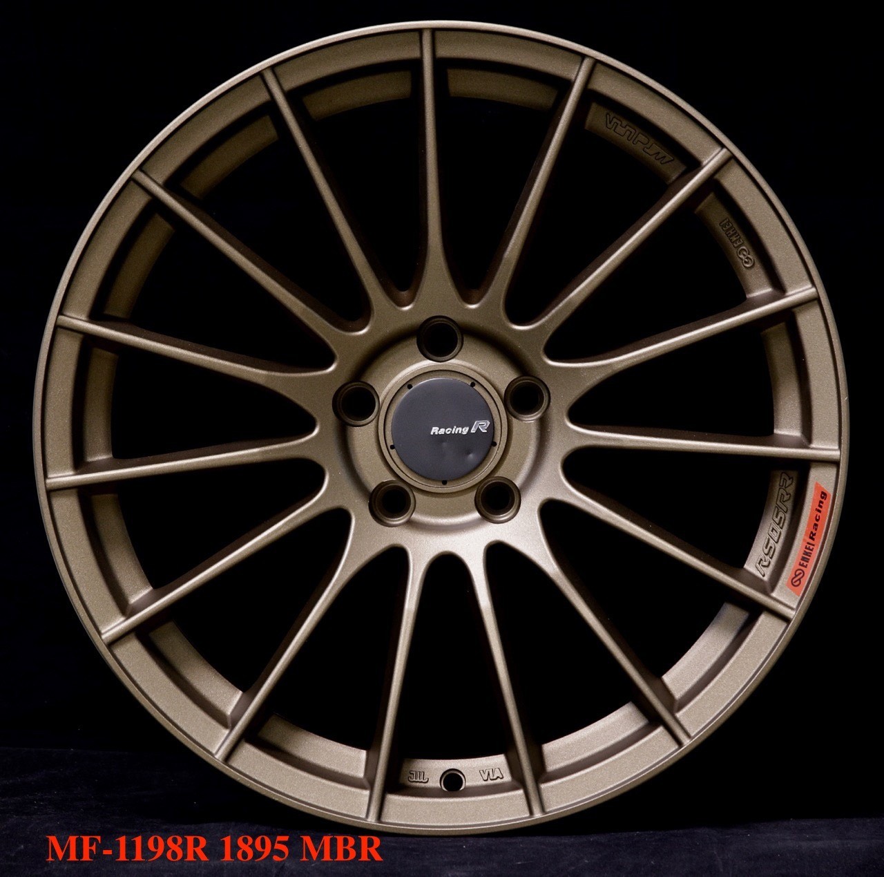 ล้อแม็ก ล้อใหม่ FlowForming RS05RR 5รู114 ET38 สีทองแดง กว้าง9.5 ขอบ18นิ้ว