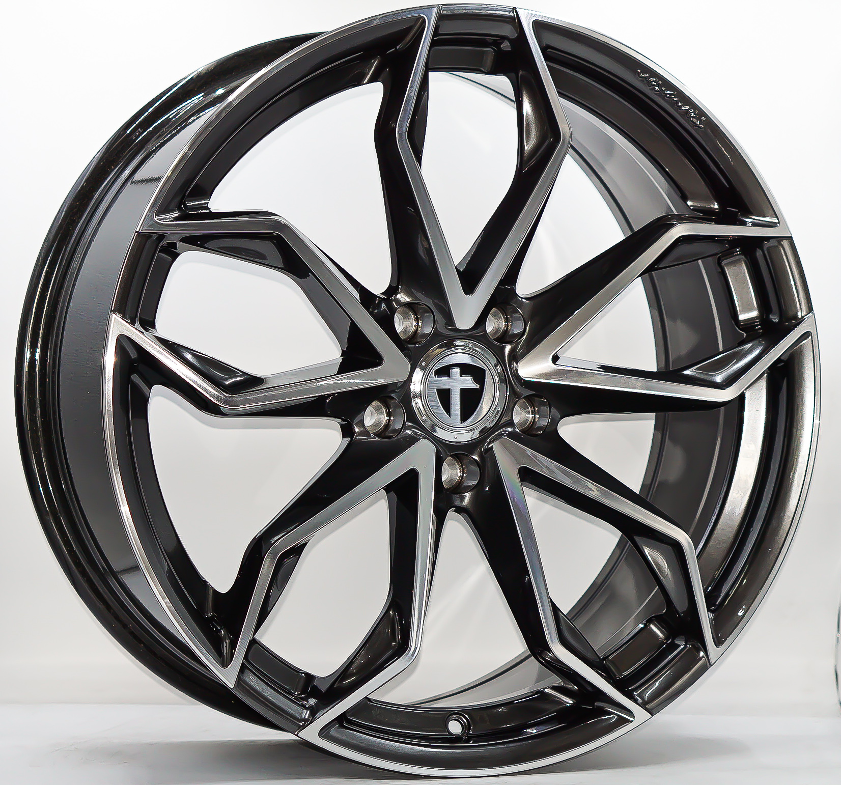 ล้อแม็ก ล้อแม็ก Tomason TN22 5รู120 ET35 ไฮเปอร์แบล็คหน้าเงา กว้าง8.5 ขอบ20นิ้ว