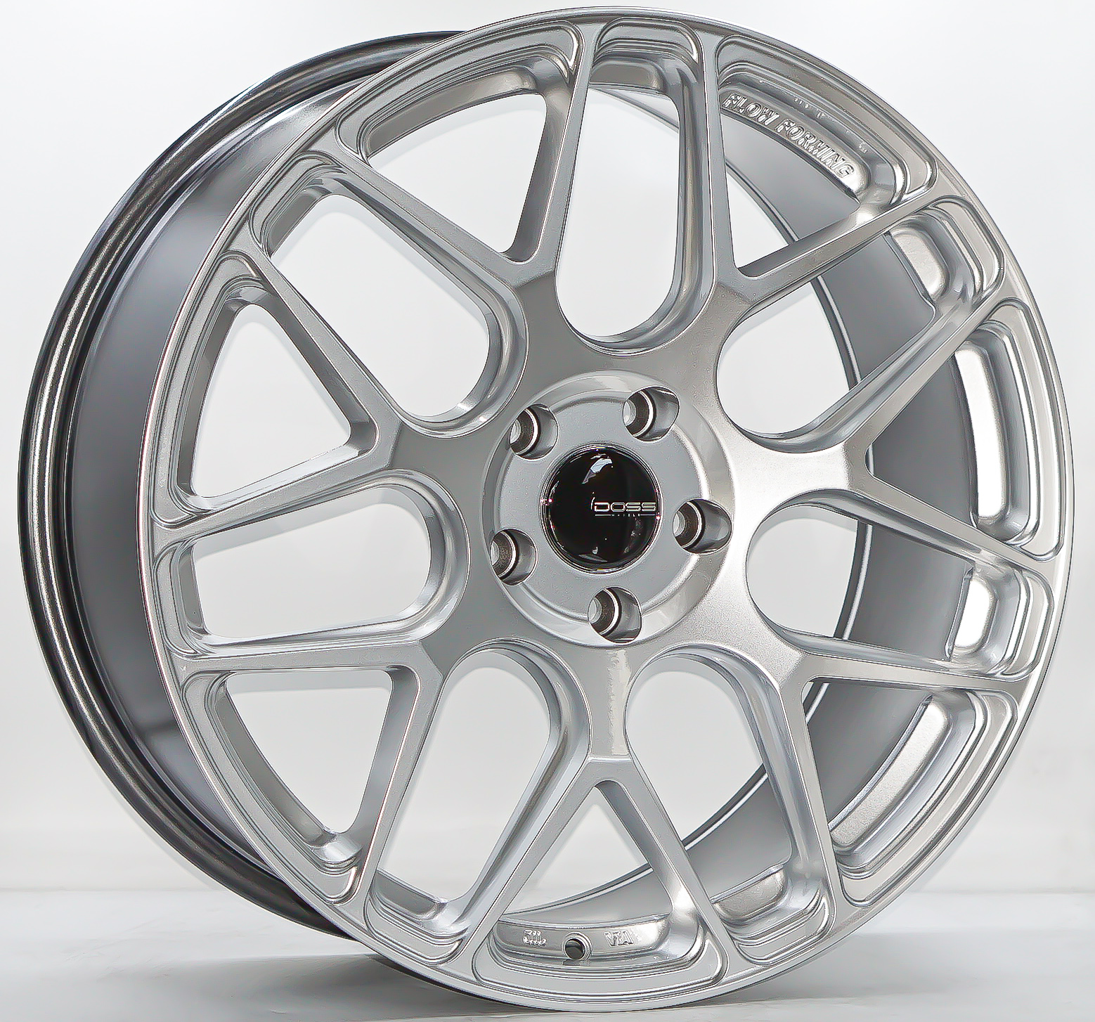 ล้อแม็ก  แม็กซ์ใหม่ HRE P40S 5รู114.3/112 ET40 ไฮเปอร์ซิลเวอร์ F8.5 R9.5-19นิ้ว 