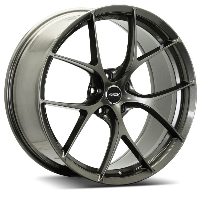 ล้อแม็ก ล้อแม็ก SSW S376 FIR 5รู108 ET38 สีกันเมทาลิก หน้า8.5 ขอบ18นิ้ว