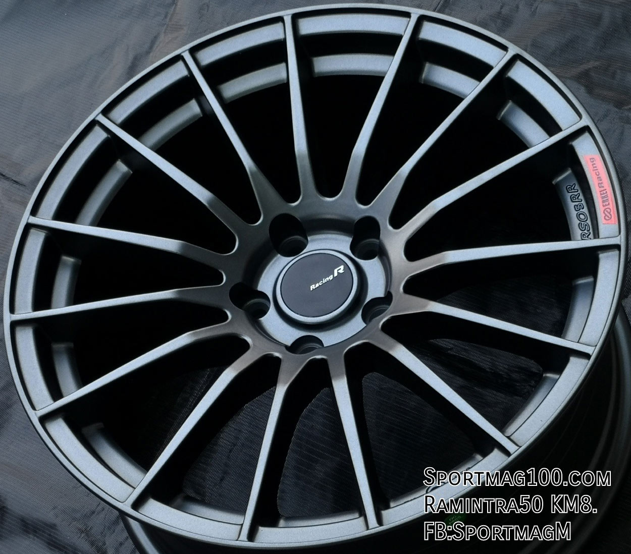 ล้อแม็ก ล้อใหม่ FlowForming RS05RR 5รู112 ET35 สีเทา 9-18นิ้ว 