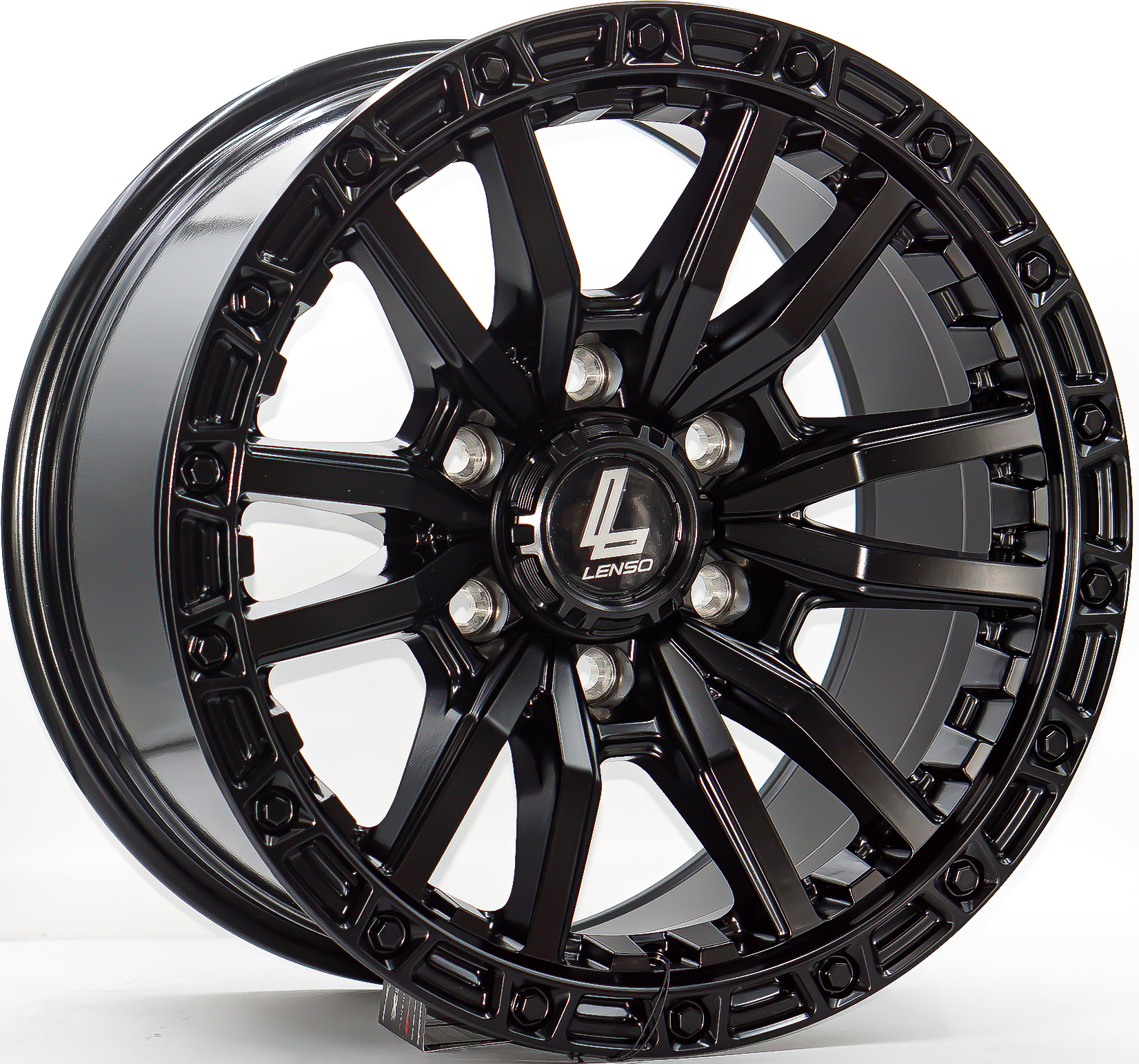 ล้อแม็ก ล้อแม็ก Lenso Mx Valor 6รู139.7 ET12 สีดำ กว้าง9 ขอบ17นิ้ว