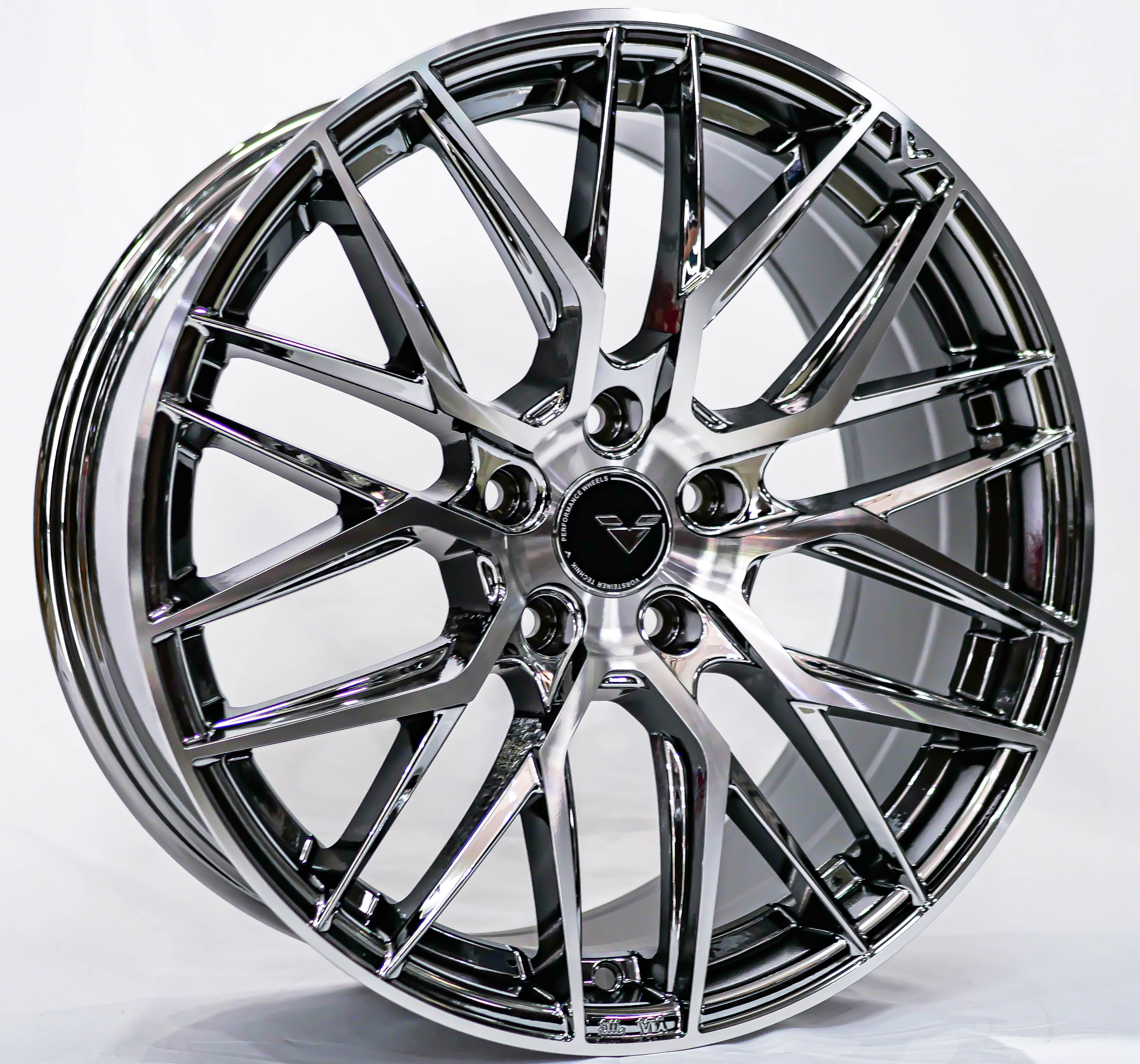 ล้อแม็กใหม่ MGW Vorsteiner 5รู114 ET38 แบล็คโคม 8.5 -18นิ้ว ล้อแม็ก ล้อแม็กใหม่ MGW Vorsteiner 5รู114 ET38 แบล็คโคม 8.5 -18นิ้ว
