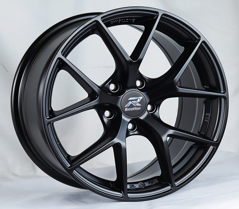 ล้อแม็ก ล้อแม็กมือสอง FIR 5รู114 ดำด้าน ET35 ดำด้าน กว้าง7.5 ขอบ17นิ้ว(รามอินทรา)