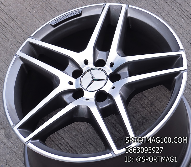 ล้อแม็กแท้มือสอง BENZ W212 5รู112 เทาหน้าเงา ET48-54 F8.5 R9-18นิ้ว(ลาดพร้าว) ล้อแม็ก ล้อแม็กแท้มือสอง BENZ W212 5รู112 เทาหน้าเงา ET48-54 F8.5 R9-18นิ้ว(ลาดพร้าว)
