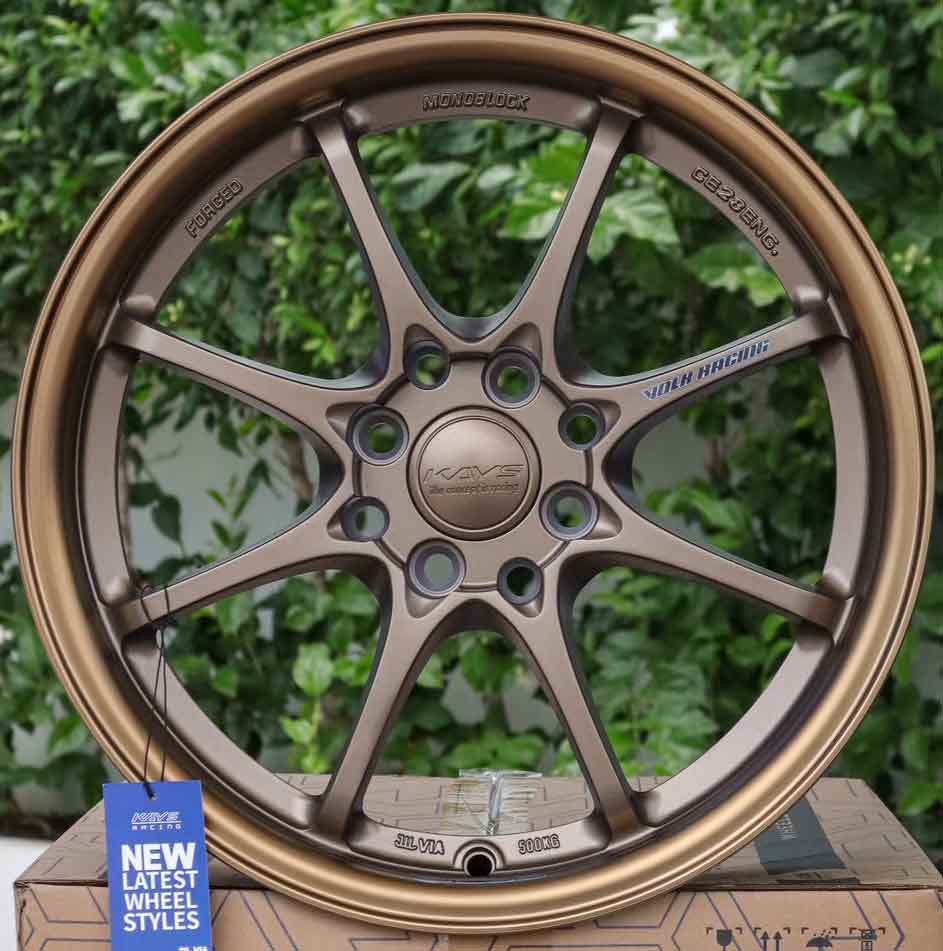 ล้อแม็ก ล้อแม็ก CE28 4รู100/114.3 ET30 สีทองแดง กว้าง7 ขอบ16นิ้ว 