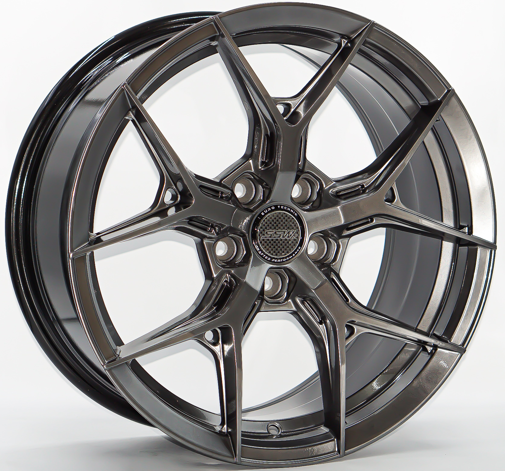 ล้อแม็ก ล้อแม็ก SSW S385 5รู114 ET38 ไฮเปอร์แบล็ค กว้าง8.5 ขอบ18นิ้ว 