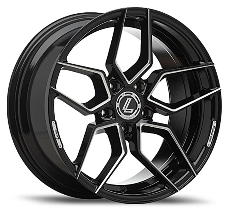 ล้อแม็กใหม่ Lenso Conquista CORSA 5รู108 ดำมิลลิ่งเงิน กว้าง8.5 Offset42 ขอบ19 ล้อแม็ก ล้อแม็กใหม่ Lenso Conquista CORSA 5รู108 ดำมิลลิ่งเงิน กว้าง8.5 Offset42 ขอบ19
