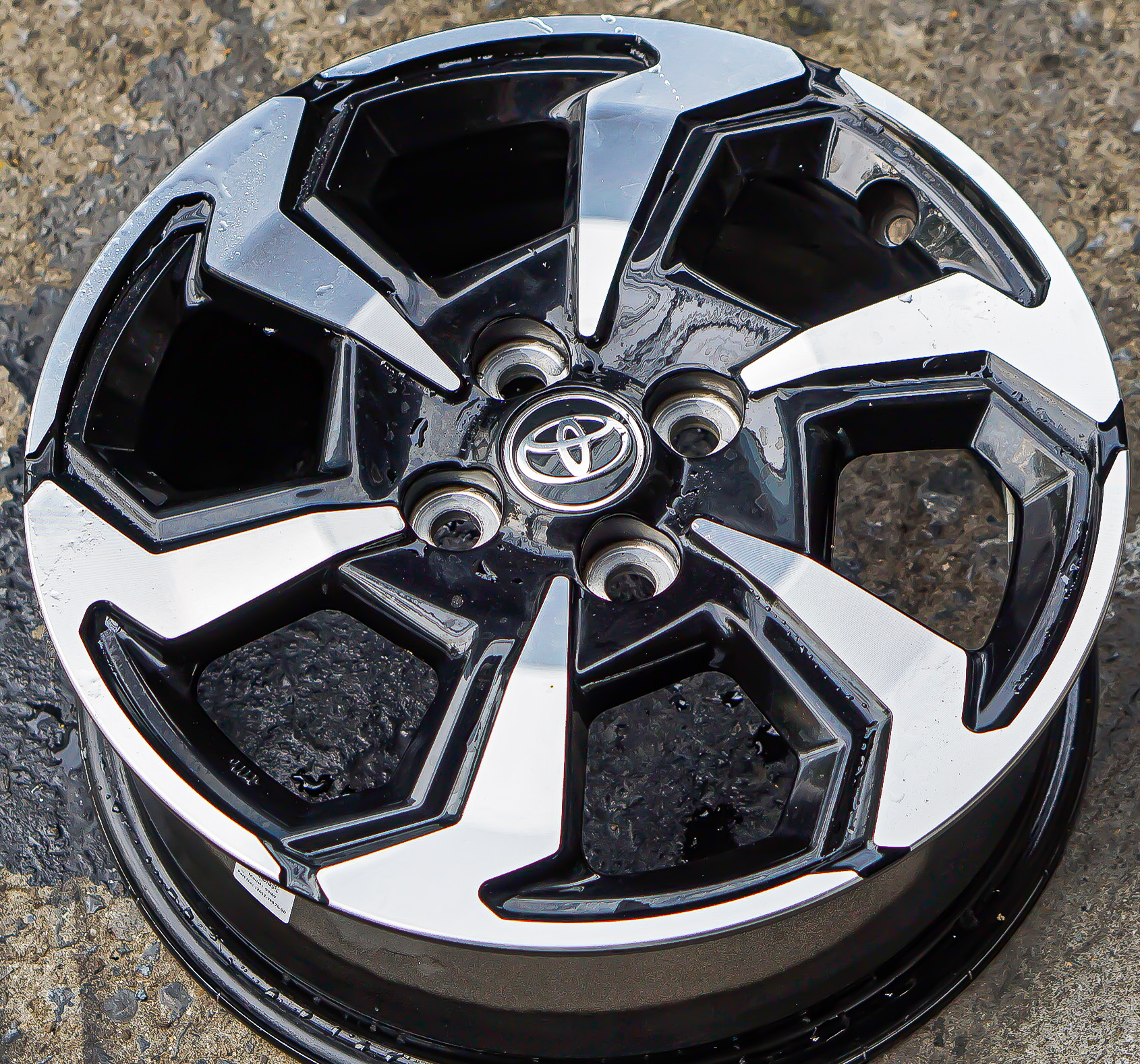 ล้อแม็กติดรถมือสอง Toyota Yaris 4รู100 ดำหน้าเงา 5.5-15นิ้ว(รามอินทรา) ล้อแม็ก ล้อแม็กติดรถมือสอง Toyota Yaris 4รู100 ดำหน้าเงา 5.5-15นิ้ว(รามอินทรา)