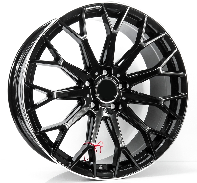 ล้อแม็ก ล้อแม็กใหม่เบา FlowForming Edition GT 5รู112 ดำเงา Offset35-38 กว้าง F8.5 R9.5 ขอบ20