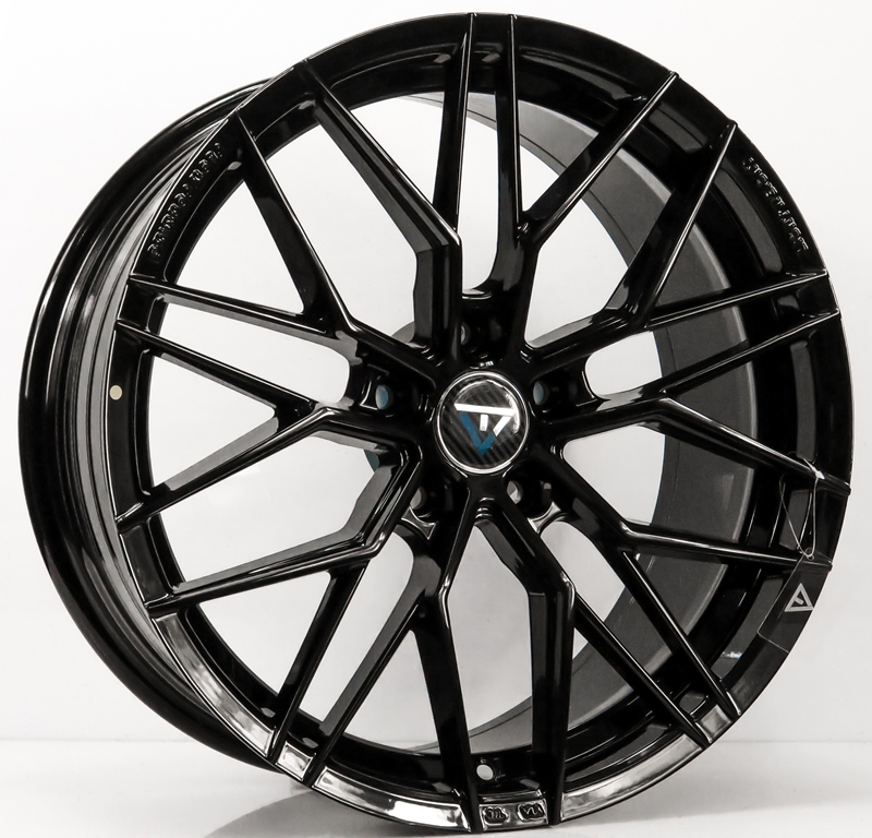 ล้อแม็ก ล้อแม็กใหม่เบา FlowForming VLF06 5รู112/114 Offset38 ดำเงา เพียง4900 กว้าง8 ขอบ18