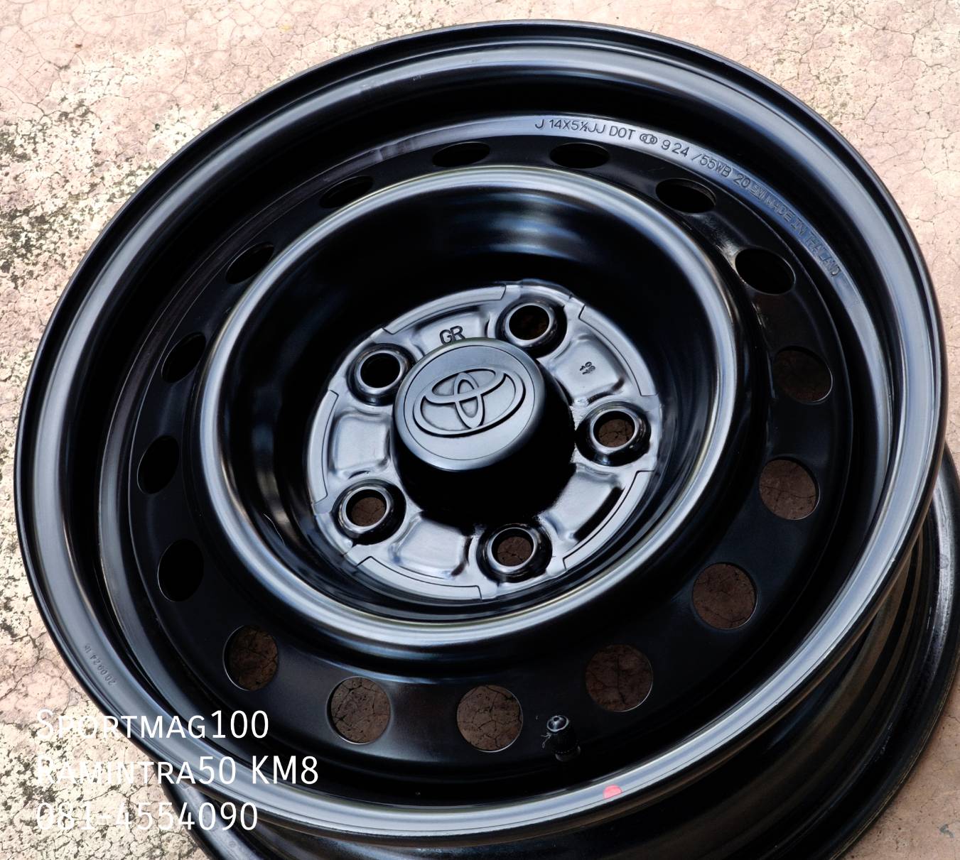 กระทะล้อ Toyota Revo Champ ขอบ14นิ้ว 5รู114.3(รามอินทรา) ล้อแม็ก กระทะล้อ Toyota Revo Champ ขอบ14นิ้ว 5รู114.3(รามอินทรา)