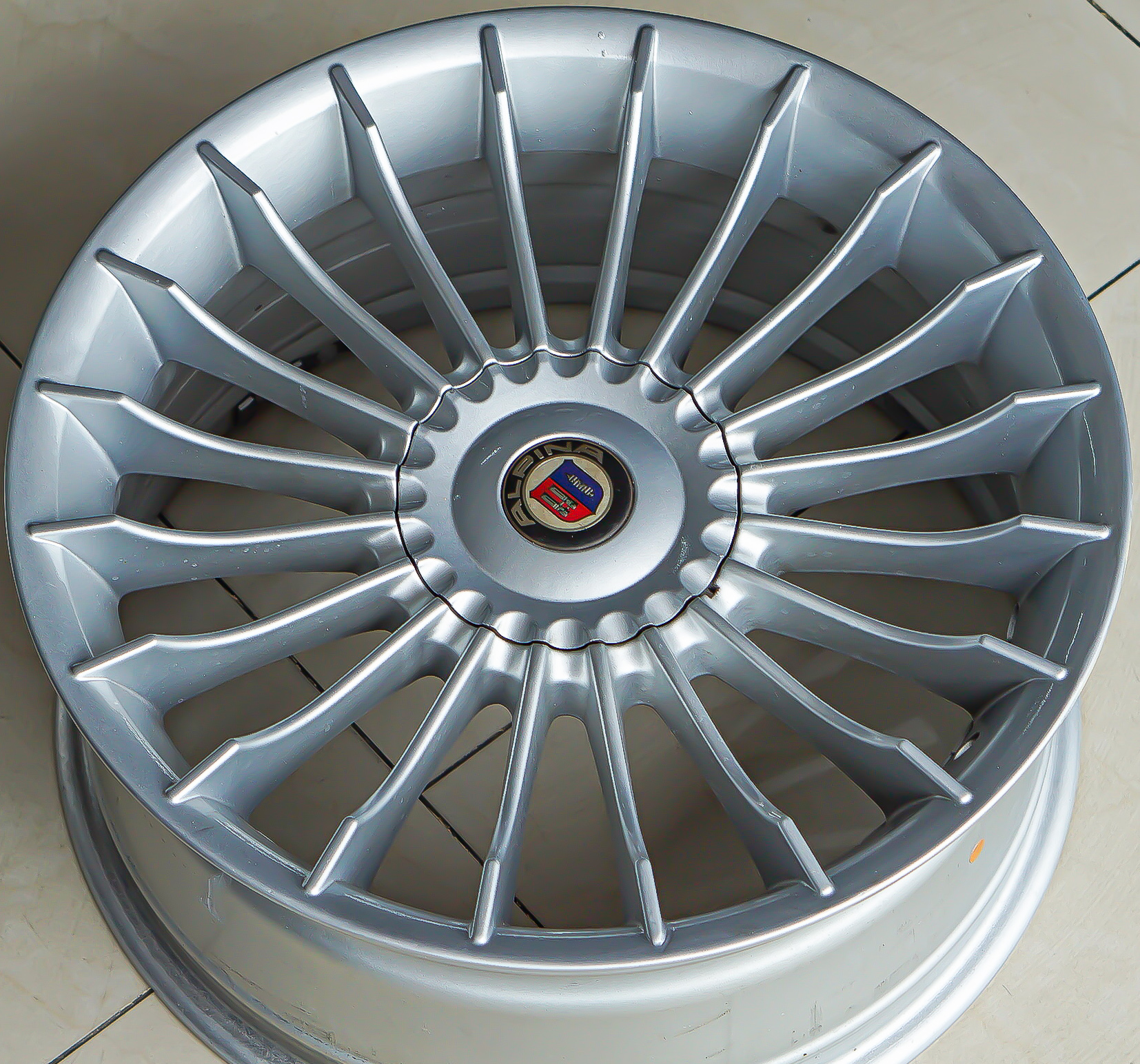 ล้อแม็กใหม่ Alpina B7 5รู114 สีซิลเวอร์ ET35 F8.5 R9.5-19นิ้ว (รามอินทรา) ล้อแม็ก ล้อแม็กใหม่ Alpina B7 5รู114 สีซิลเวอร์ ET35 F8.5 R9.5-19นิ้ว (รามอินทรา)