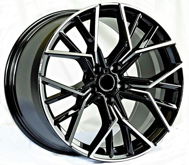 ล้อแม็ก ล้อแม็กใหม่ Msport W727 ขอบ 20 5รู112 กว้าง F8.5 R9.5 ET28-40 สีดำหน้าเงา