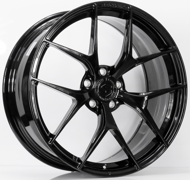 ล้อแม็ก ล้อแม็ก S-Forged sf03 ขอบ 20 5รู114/112 กว้าง 9นิ้ว Offset38 สีดำเงาCandy Black (ล้อเบา 8.9kg.)