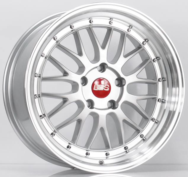 ล้อแม็ก ล้อแม็ก BBS LMR ขอบ 18 กว้าง 8.5นิ้ว 5รู120 Offset33 สีซิลเวอร์ขอบกระจก