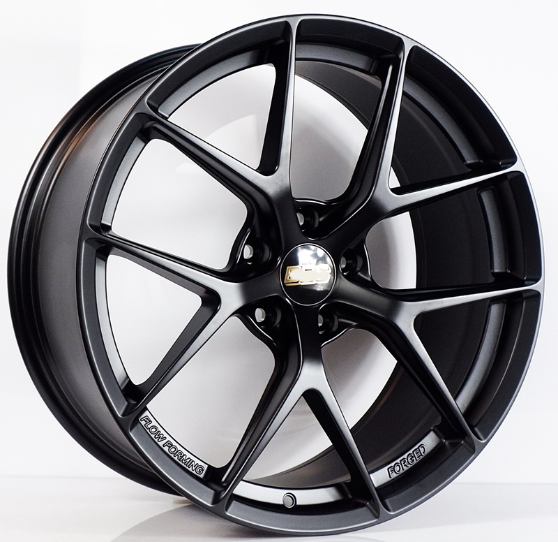 ล้อแม็ก ล้อแม็ก FlowForming FIR ขอบ 19 กว้าง F8 R9.5นิ้ว 5รู112/114 Offset35-38 สีดำด้าน
