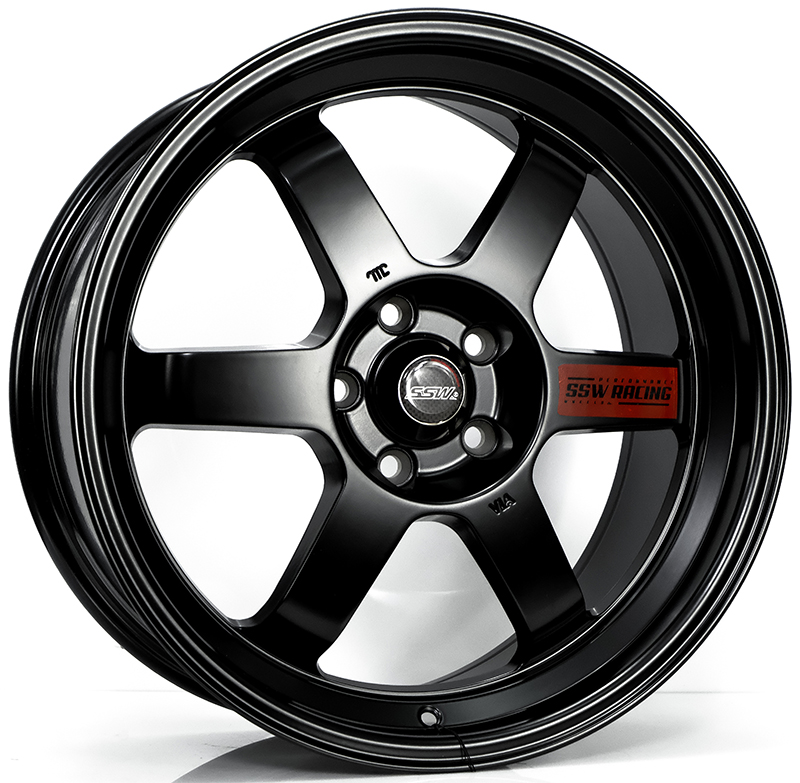 ล้อแม็ก SSW TE Racing S439 ขอบ 18 กว้าง 8.5นิ้ว 5รู108 Offset38 สีดำด้าน ล้อแม็ก ล้อแม็ก SSW TE Racing S439 ขอบ 18 กว้าง 8.5นิ้ว 5รู108 Offset38 สีดำด้าน