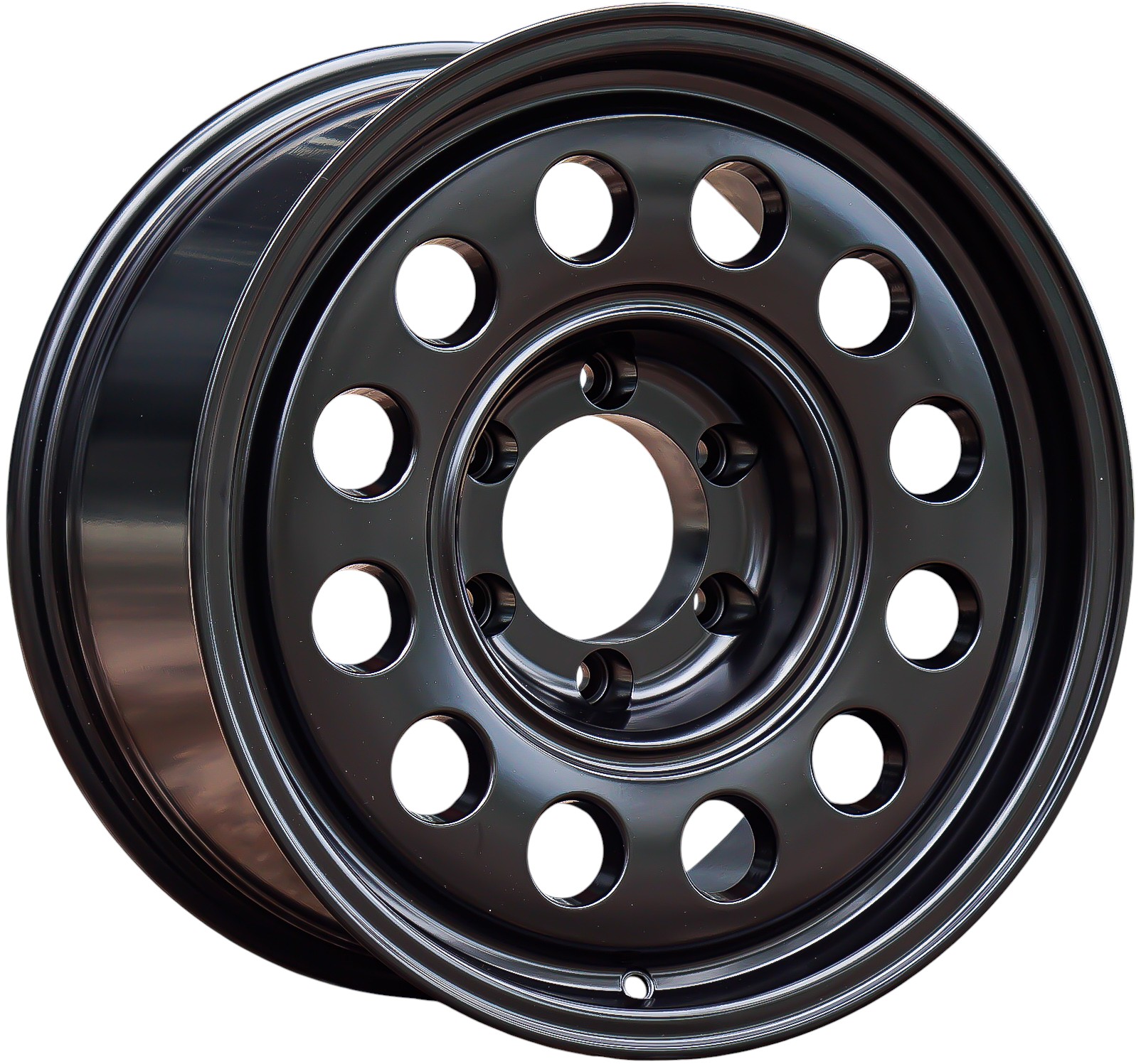 ล้อแม็ก ล้อทรงลุง JAOS 6รู139.7 ET0 สีดำ กว้าง8.5 ขอบ17นิ้ว