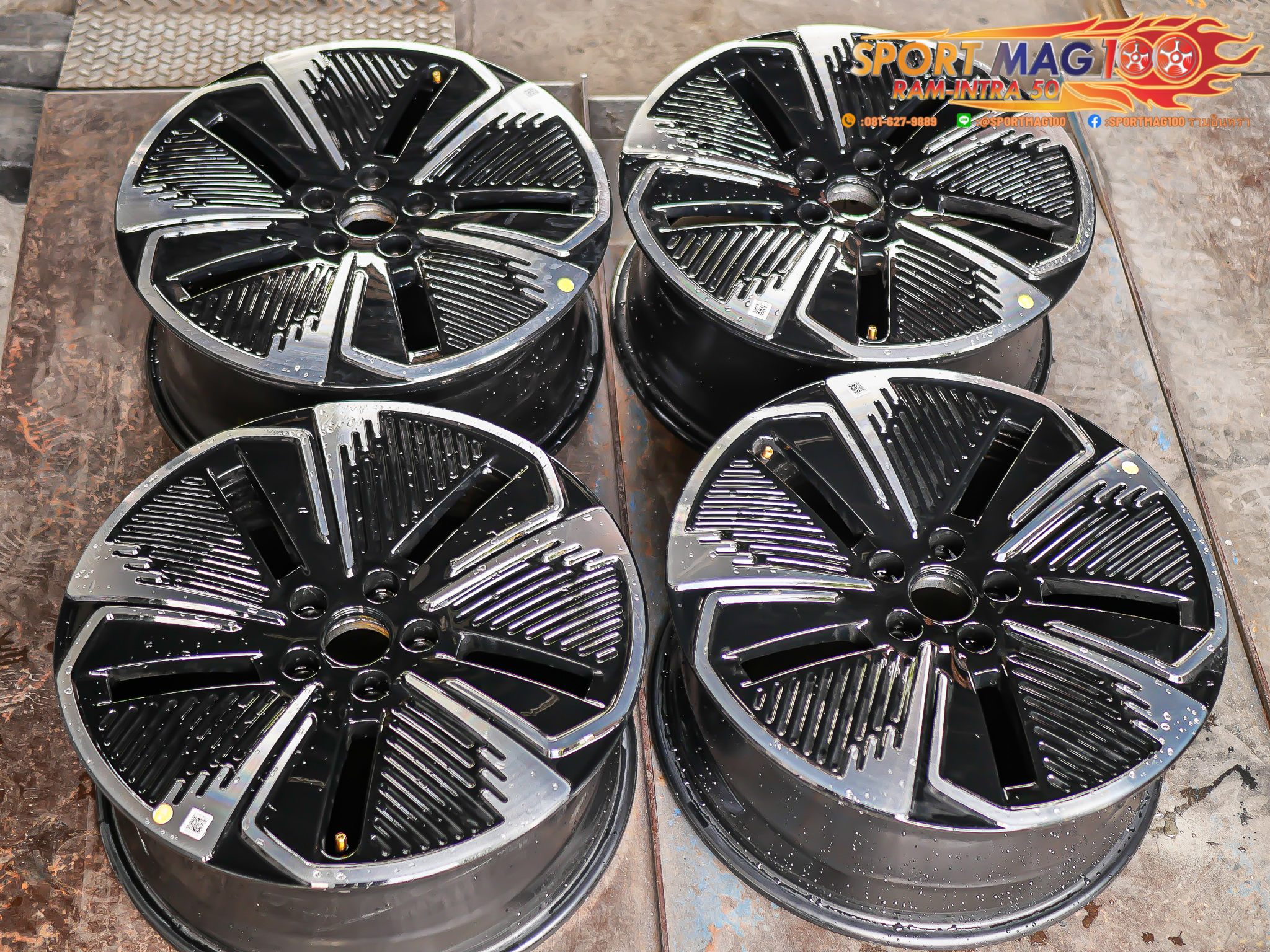 ล้อแม็ก ล้อแม็กป้ายแดง Jaecoo5 ขอบ 18 5รู108 (รามอินทรา)