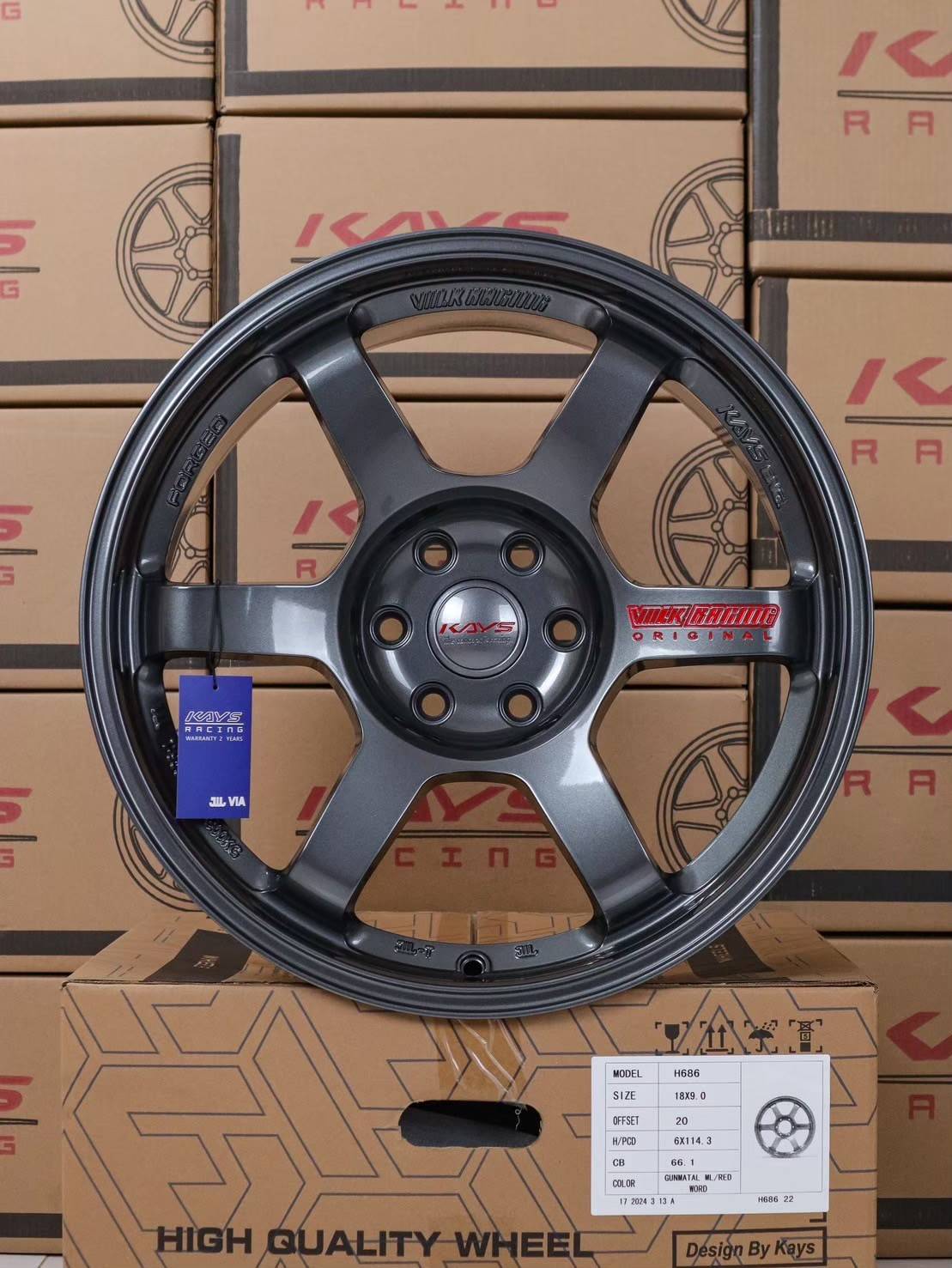 ล้อแม็ก ล้อแม็ก TE37 4x4 6รู114.3 ET20 สีกันหยอดแดง กว้าง9-18นิ้ว(นาวาร่า) 