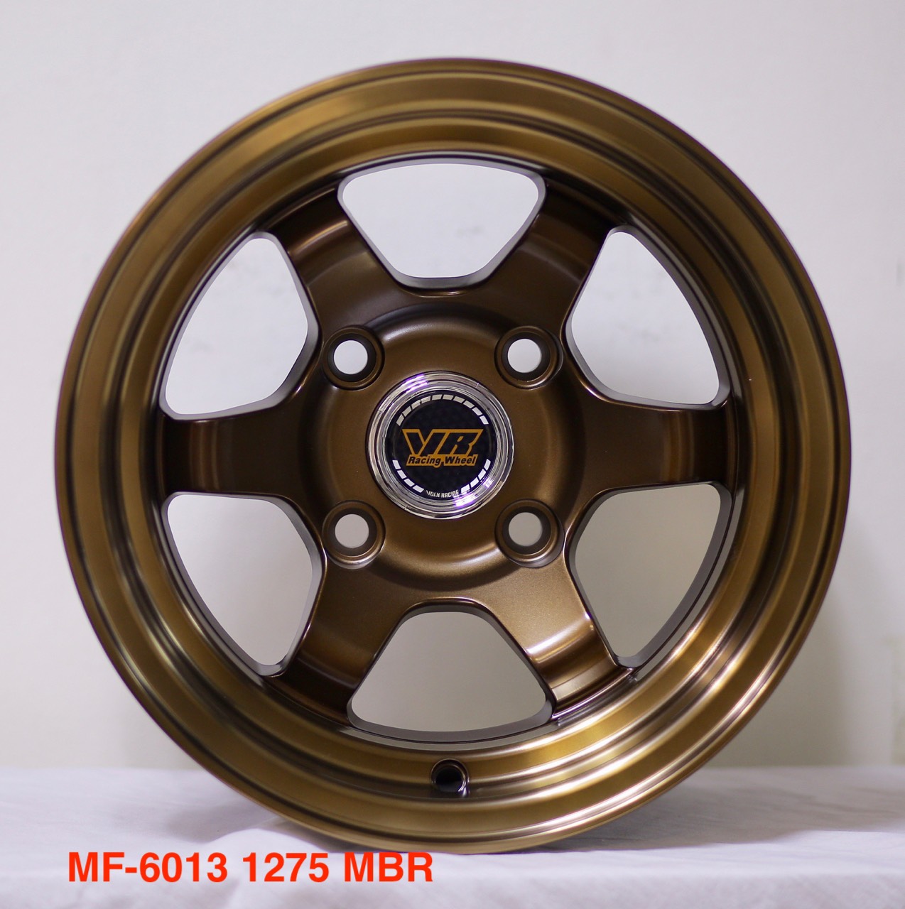 ล้อแม็ก ล้อแม็ก Te37 4รู110 ET-5 ทองแดง กว้าง7 ขอบ12นิ้ว(สำหรับ Mira) 