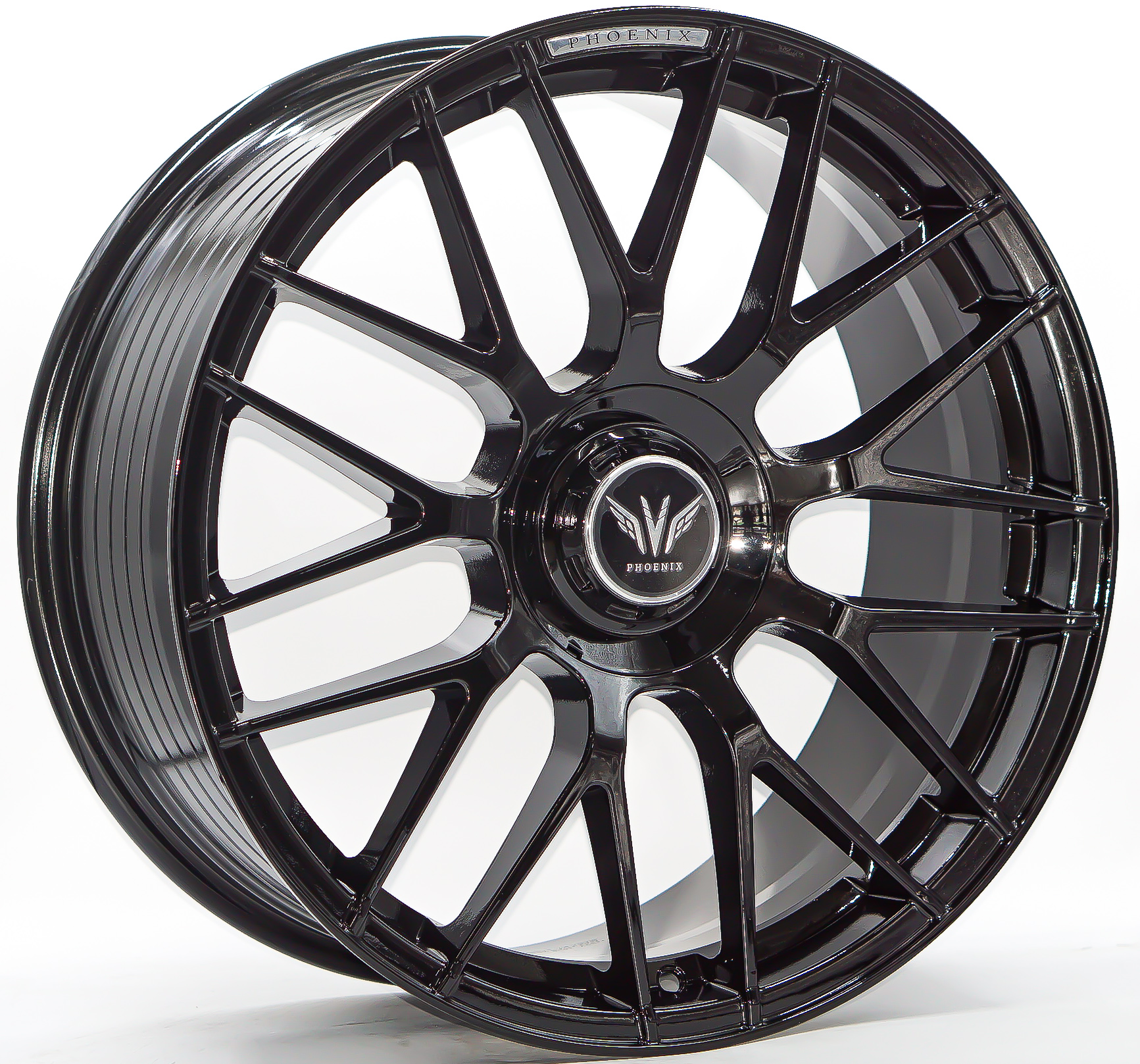 ล้อแม็ก ล้อแม็ก Flowforming WP FF027 ขอบ18นิ้ว กว้าง 8.5นิ้ว 5รู108/114.3 Offset35 สีดำเงา