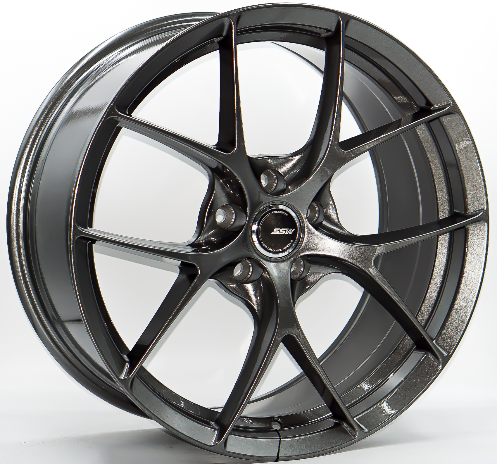 ล้อแม็ก ล้อแม็ก SSW S376 FIR 5รู114.3/112 ET38 ไฮเปอร์แบล็ค หน้า8.5 ขอบ18นิ้ว