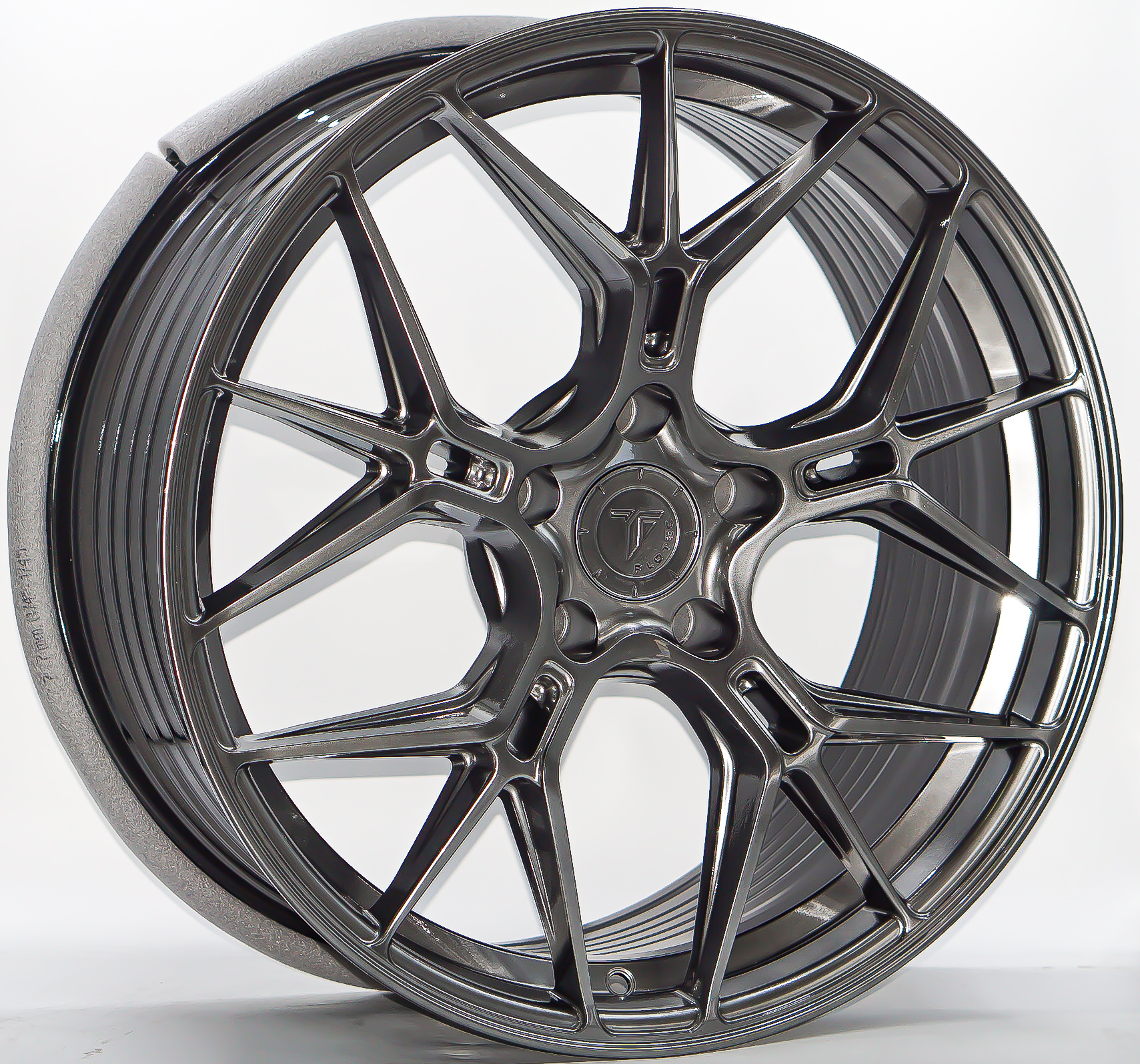 ล้อแม็ก ล้อแม็ก Flowforming Flotec F125 ขอบ19นิ้ว กว้าง8.5นิ้ว 5รู120 Offset35 สีไฮเปอร์แบล็ค