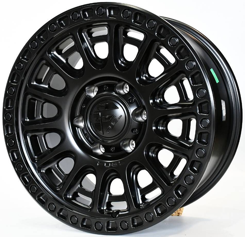 ล้อแม็ก ล้อแม็ก FUEL CYCLE ขอบ17นิ้ว กว้าง8.5นิ้ว 6รู139.7 Offset25 สีดำด้าน