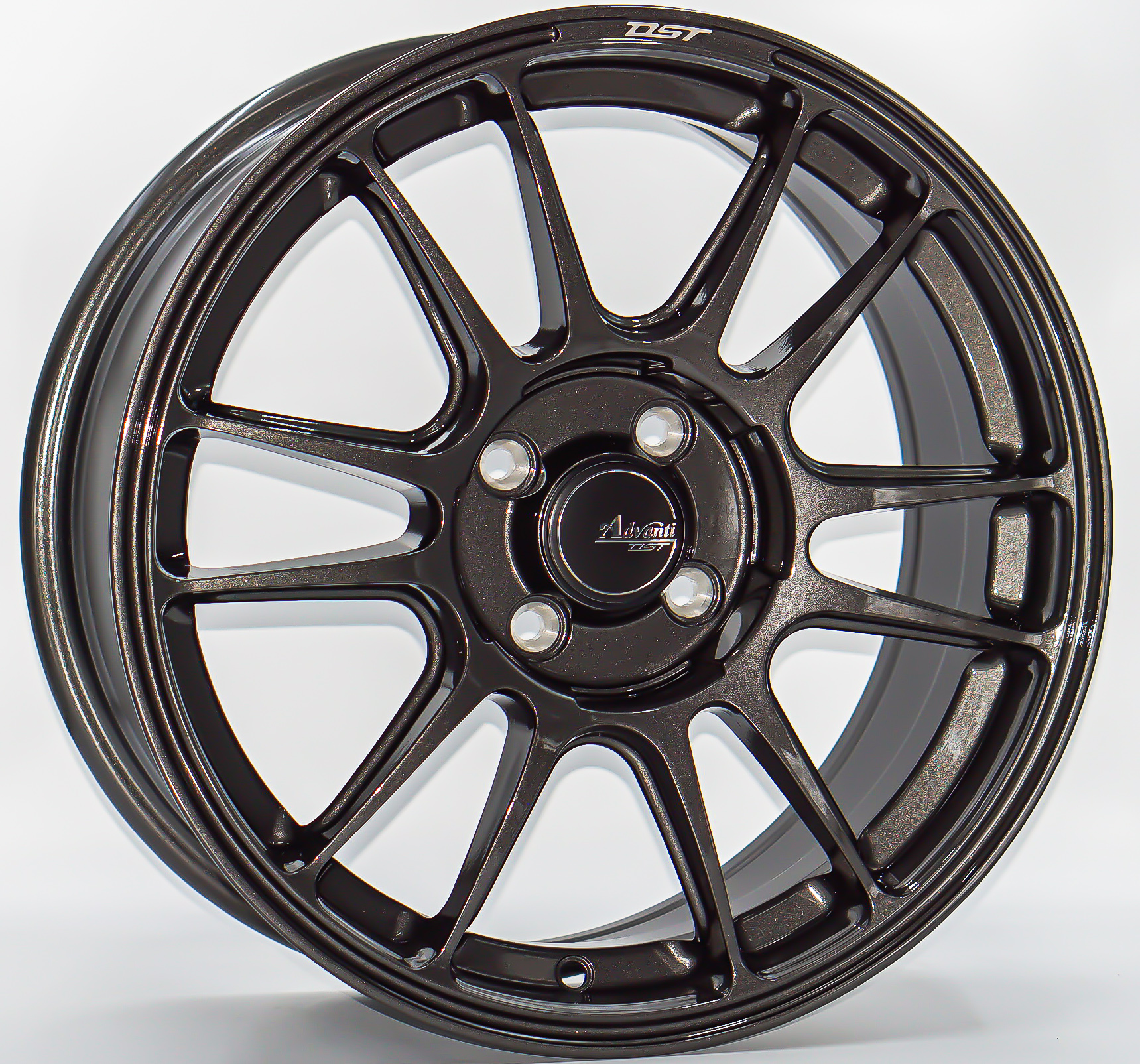 ล้อแม็ก ล้อแม็กใหม่แท้เบา FlowForming Advanti MD065 ขอบ15นิ้ว กว้าง7นิ้ว 4รู100 Offset35 สีGlossAnthracite