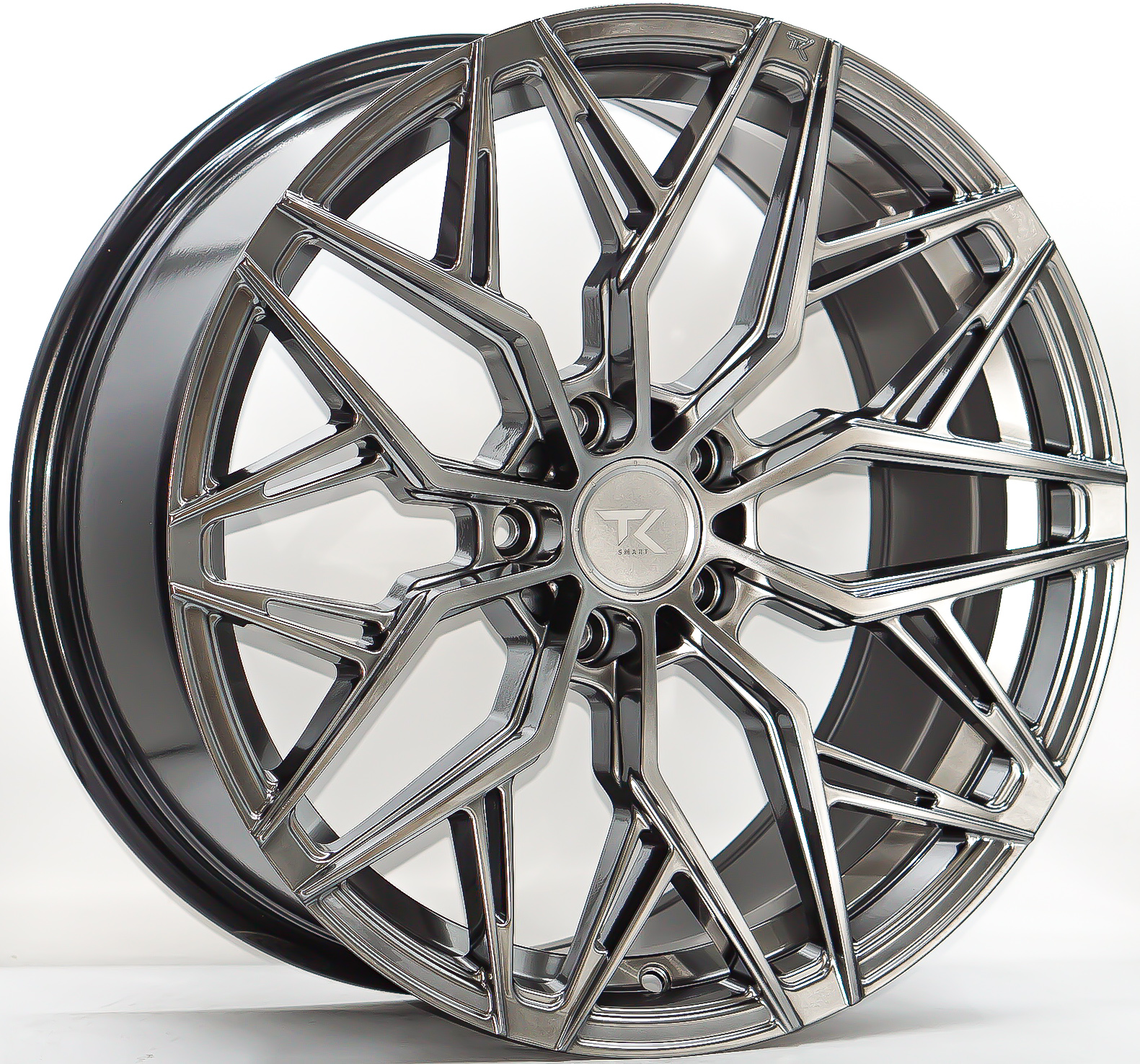 ล้อแม็ก ล้อแม็ก TK Smart TK Orion ขอบ18นิ้ว กว้าง 8.5นิ้ว 5รู108 Offset35 ไฮเปอร์แบล็ค
