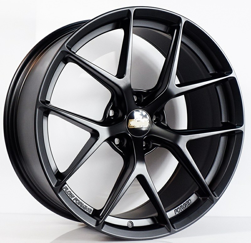 ล้อแม็ก ล้อแม็กใหม่ FlowForming FIR ขอบ20นิ้ว ล้อหน้า8.5นิ้ว ล้อหลัง9นิ้ว 5รู112/114.3 Offset35-30 สีดำด้าน