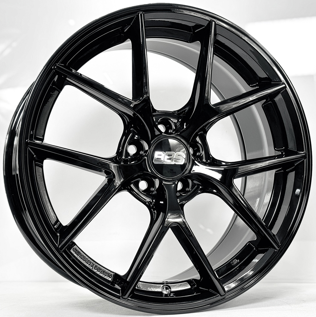 ล้อแม็ก ล้อแม็ก AOW009 CIR FlowForming ขอบ18นิ้ว กว้าง8.5นิ้ว 5รู108 Offset35 สีดำเงา