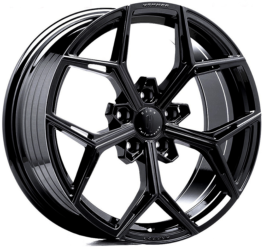 ล้อแม็ก ล้อแม็ก FlowForming VF5 ขอบ18นิ้ว กว้าง8นิ้ว 5รู114.3 Offset35 สีดำเงา