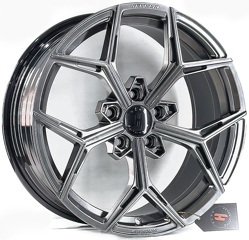 ล้อแม็ก ล้อแม็ก FlowForming VF5 ขอบ18นิ้ว กว้าง8นิ้ว 5รู114.3 Offset35 สีไฮเปอร์แบล็ค