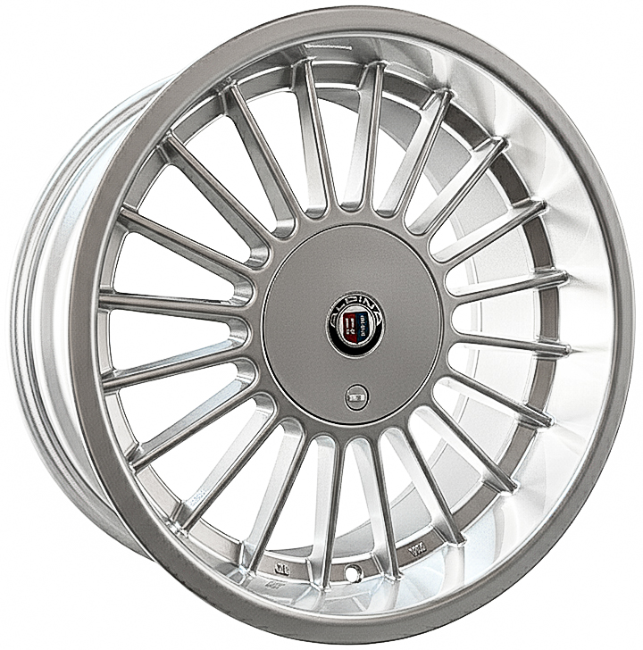 ล้อแม็ก ล้อแม็ก ALPINA ขอบ17นิ้ว กว้าง8.5นิ้ว 4รู100/114.3 Offset20 สีซิลเวอร์