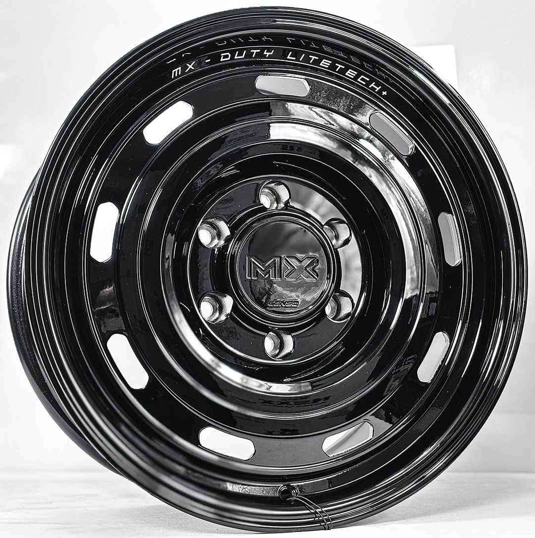 ล้อแม็ก ล้อแม็ก Lenso MX DUTY LITETECH+ FlowForming ขอบ17นิ้ว กว้าง8.5นิ้ว 6รู139.7 Offset20 สีดำเงา