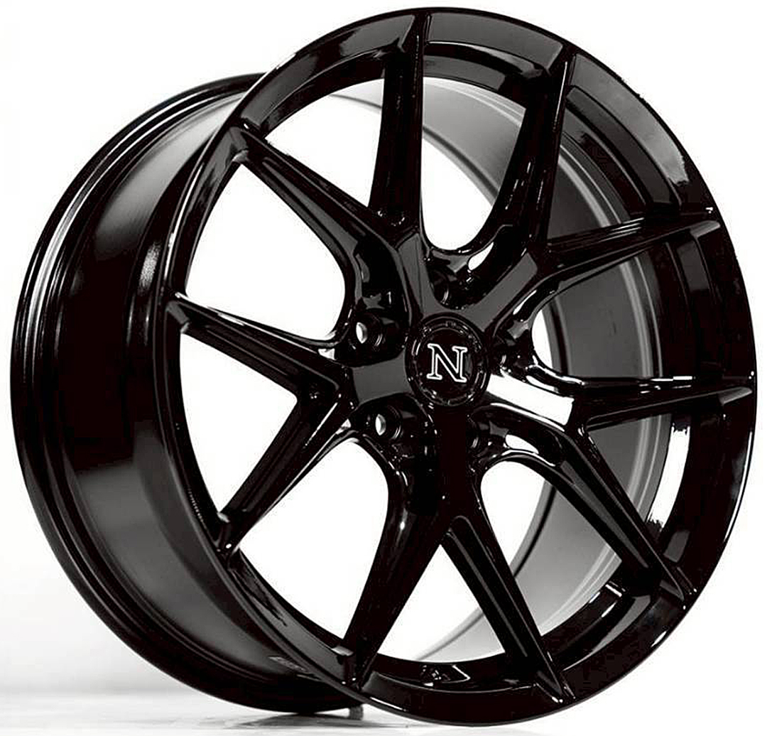 ล้อแม็ก ล้อแม็ก Naya Alpha2 ขอบ20นิ้ว กว้าง8.5นิ้ว 5รู120 Offset35 สีดำเงา