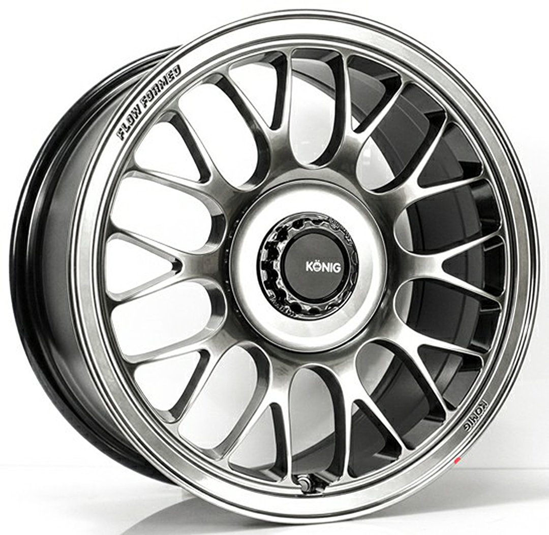 ล้อแม็ก ล้อแม็ก USA Konig MRK1 ขอบ17นิ้ว กว้าง8นิ้ว 4รู100 Offset40 สีHypercarbon