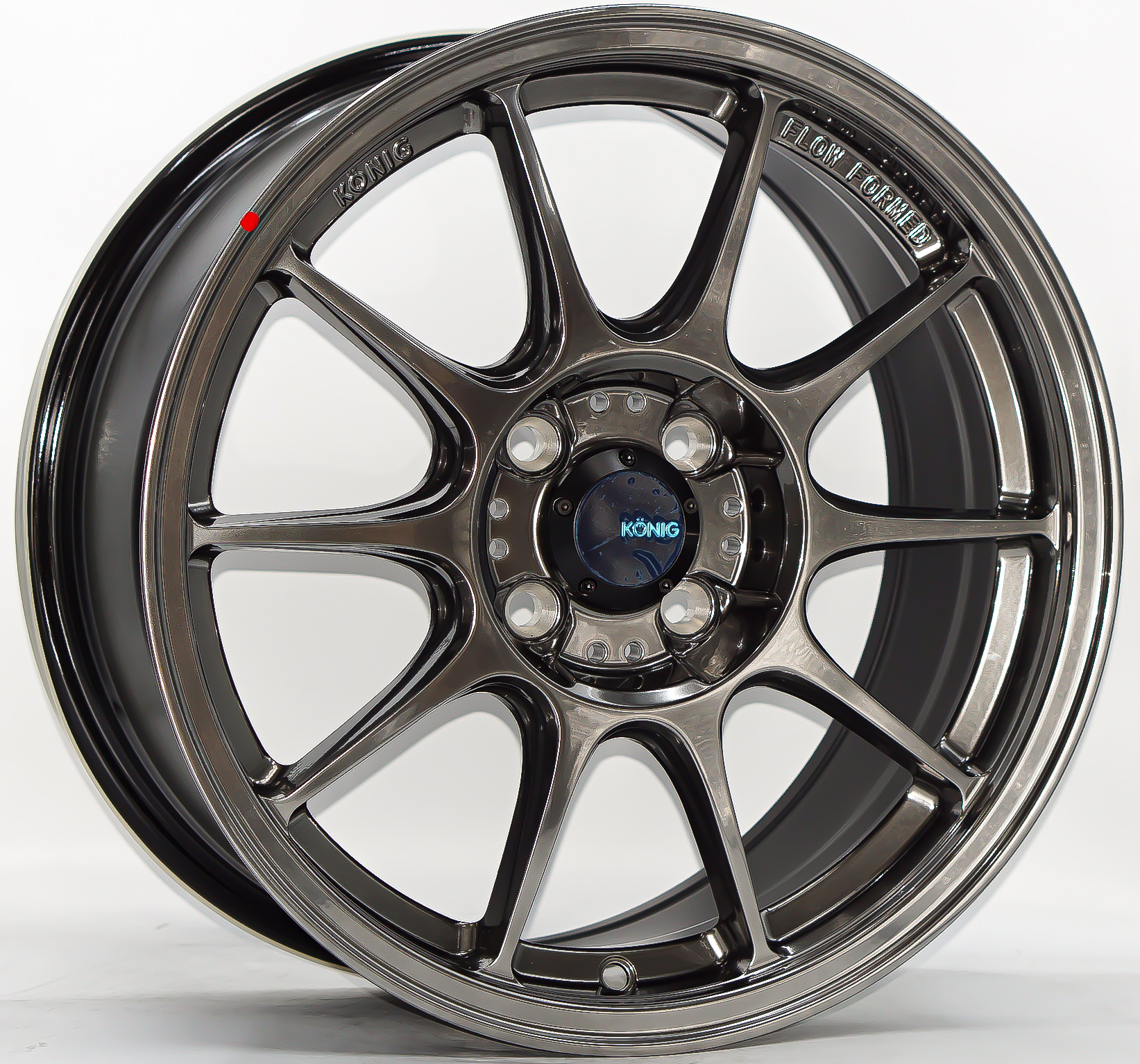 ล้อแม็ก ล้อแม็กใหม่ Konig N632 ขอบ16นิ้ว กว้าง7.5นิ้ว 4รู100 Offset38 สีไฮเปอร์คาร์บอน
