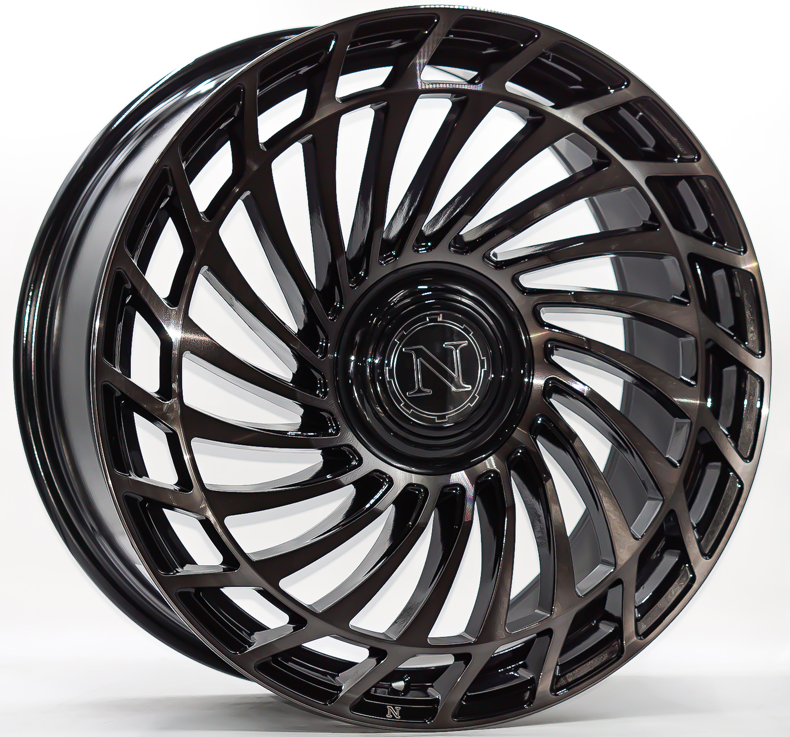 ล้อแม็ก ล้อแม็กใหม่ Naya CL-200 ขอบ20นิ้ว กว้าง8.5นิ้ว 5รู108/113 Offset35 สีดำหน้าแล็คดำ