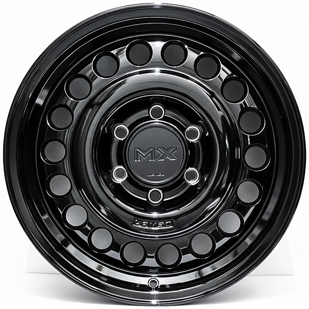 ล้อแม็ก ล้อแม็ก Lenso MX JUNGLE ขอบ17นิ้ว กว้าง8.5นิ้ว 6รู139.7 Offset12 สีดำเงา