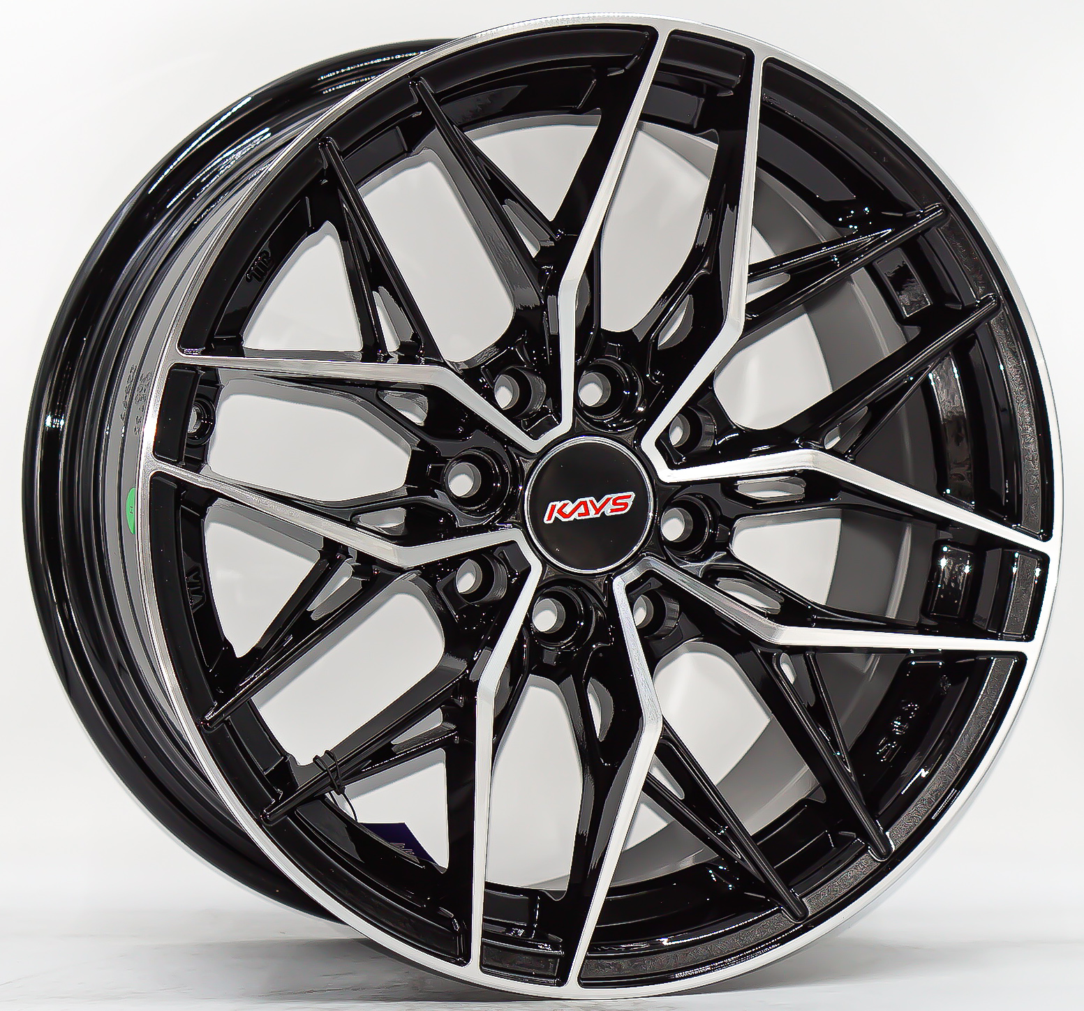 ล้อแม็ก ล้อแม็กใหม่ Angel K2151 ขอบ15นิ้ว กว้าง7นิ้ว 4รู100/114.3 Offset35 สีดำหน้าเงา