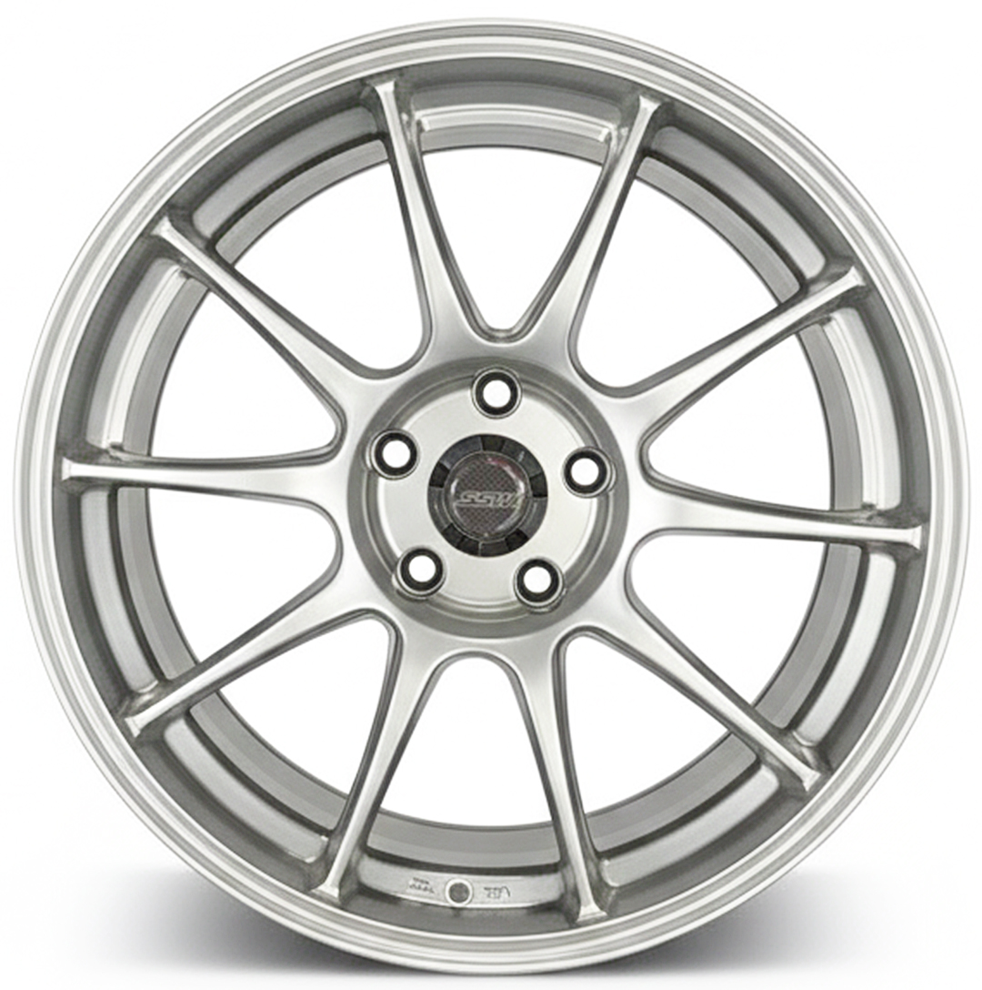 ล้อแม็ก ล้อแม็ก SSW TC105 ขอบ16นิ้ว กว้าง7นิ้ว 5รู108 Offset35 สีไฮเปอร์ซิลเวอร์