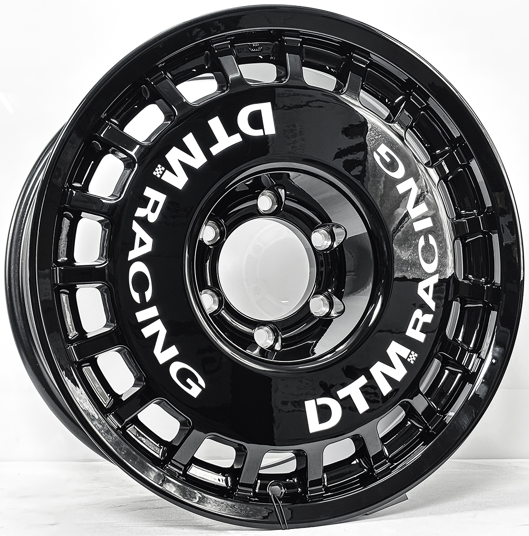 ล้อแม็ก ล้อแม็ก Lenso DTM ขอบ18 กว้าง9นิ้ว 6รู139.7 Offset20 สีดำเงา