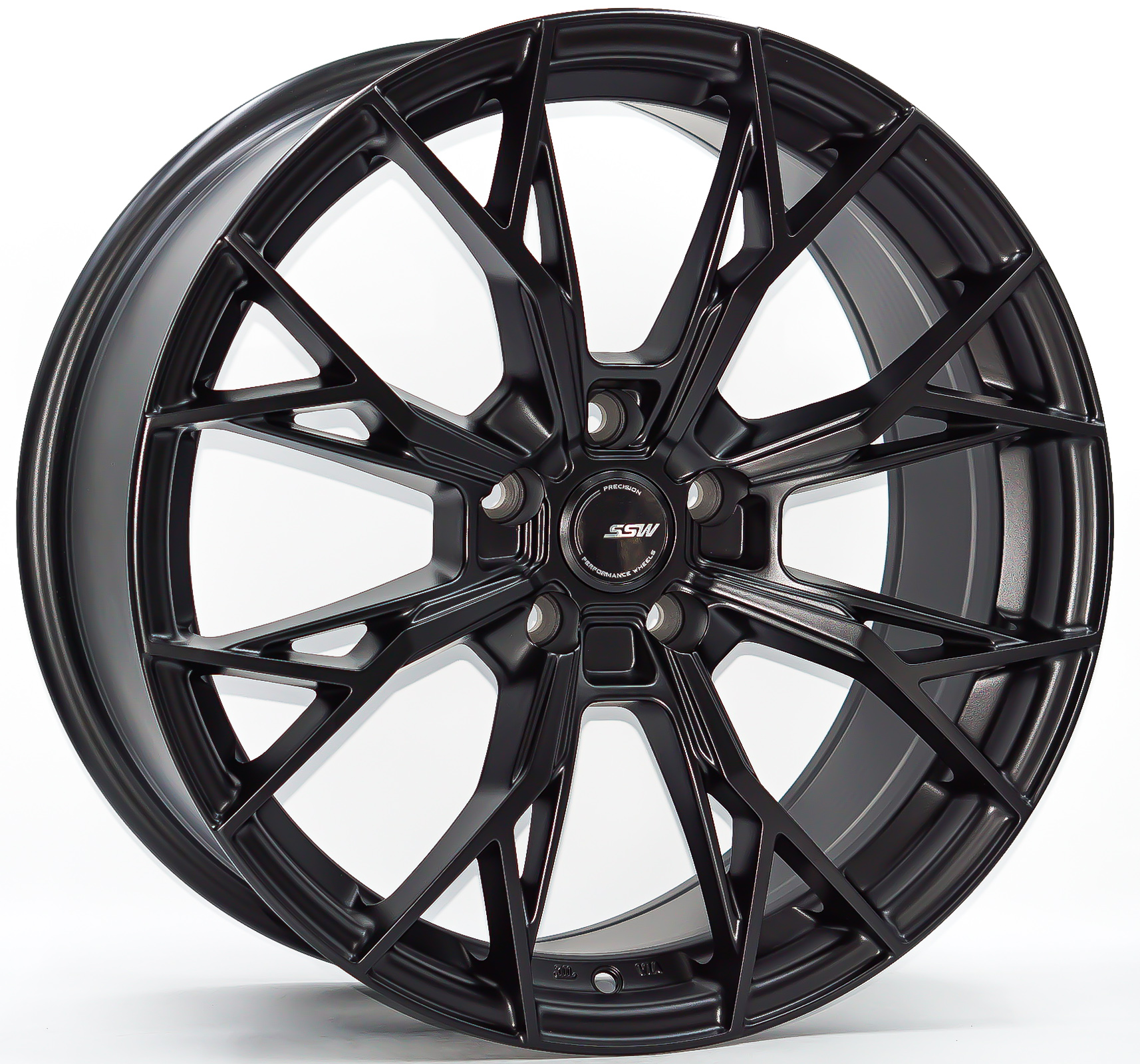 ล้อแม็ก ล้อแม็ก SSW S389 ขอบ 17นิ้ว กว้าง 8นิ้ว 5รู114.3 Offset38 ดำด้าน