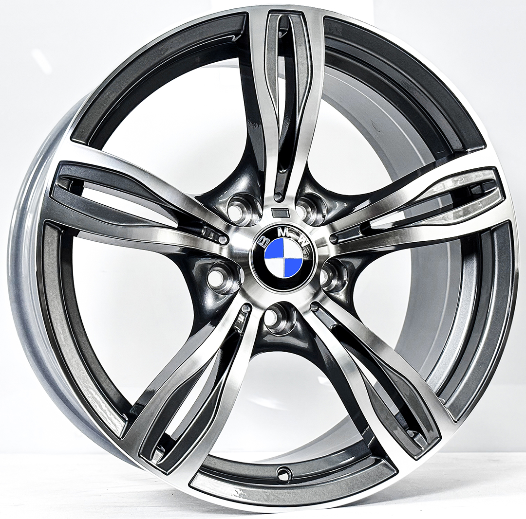 ล้อแม็ก ล้อแม็ก BMW M6 ขอบ18นิ้ว กว้าง8นิ้ว 5รู120 Offset30 สีกันเมทาลิกหน้าเงา